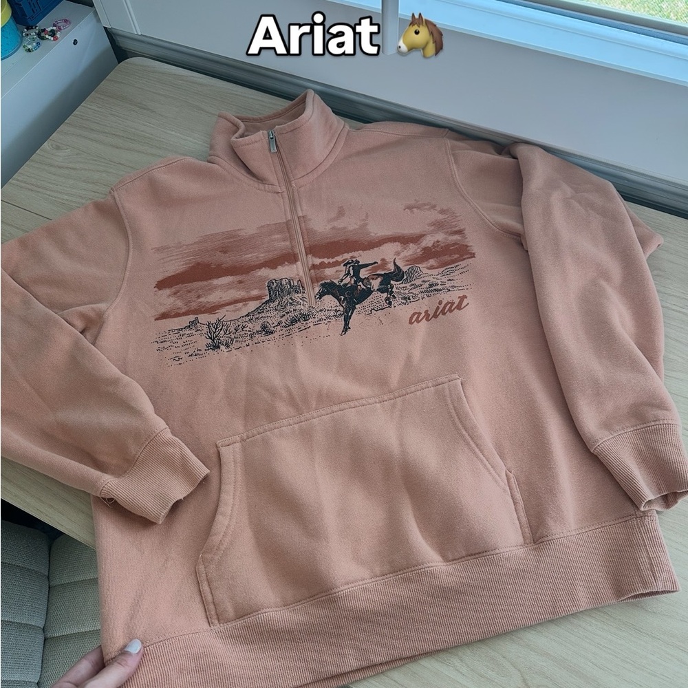 Ariat Coral Quarter-Zip Pullover